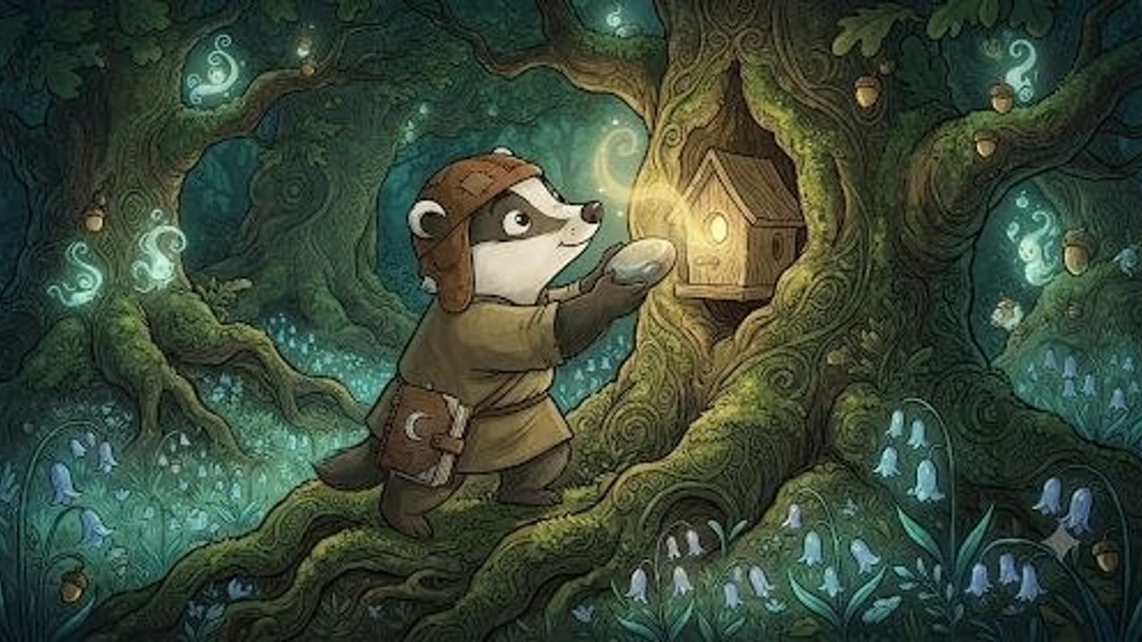 Cartoon Woodland Quest 003
